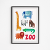 Zoo Poster 30x40