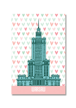 Pocztówka Pałac Pastelowy