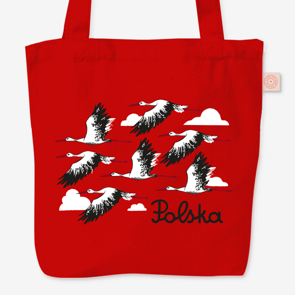 Cotton Bag Storks