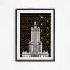Plakat Pałac Modern Złoty 30x40