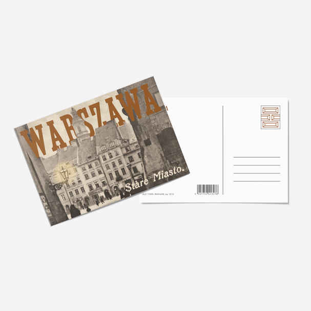 Pocztówka Warszawa Stare Miasto