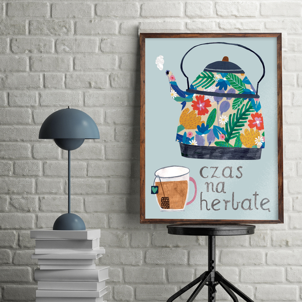 Tea Time Poster 21x30