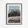 Plakat Zakopane Tatry Kolaż 21x30
