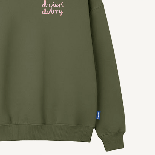 Sweatshirt Dzień Dobry Khaki