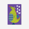 Pocztówka Kraków Smok Baryłka