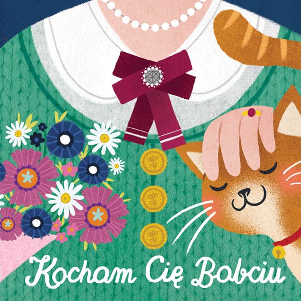 Kartka Kocham Cię Babciu