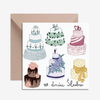 Card Cakes Wedding