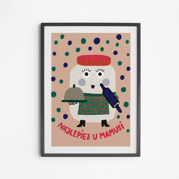 Poster Best at Mom's 21x30