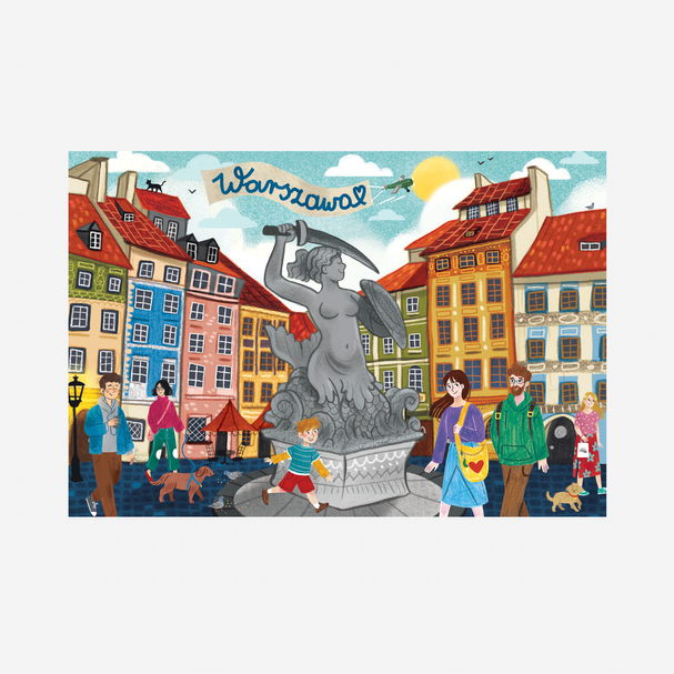 Puzzle Warszawa Starówka 60