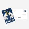 Pocztówka Poznań Koziołki Zegar