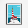 Plakat Latarnia Retro 30x40