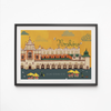 Plakat Kraków Sukiennice 30x40