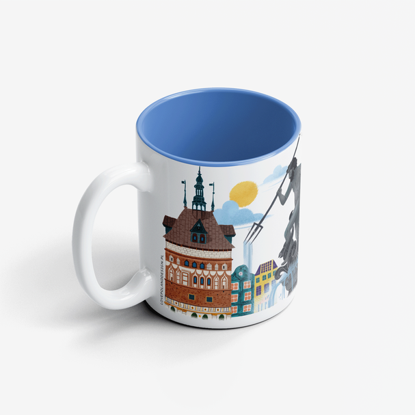 Kubek Ceramiczny Gdańsk Neptun