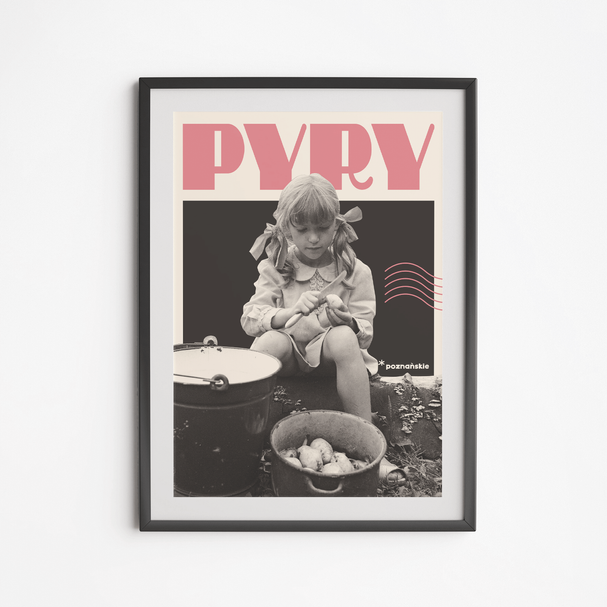 Poster Poznan Pyry Collage 40x50