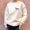 Sweatshirt Dachshund Old Rose
