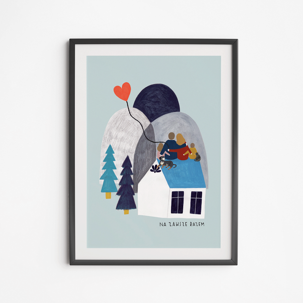 Personalized Poster Let's Be Together