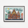 Plakat Wrocław Ratusz 30x40
