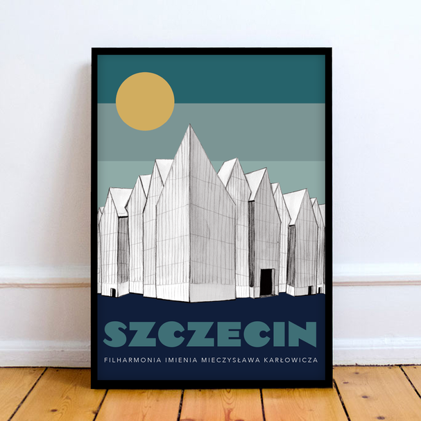 Szczecin Philharmonic Poster 21x30