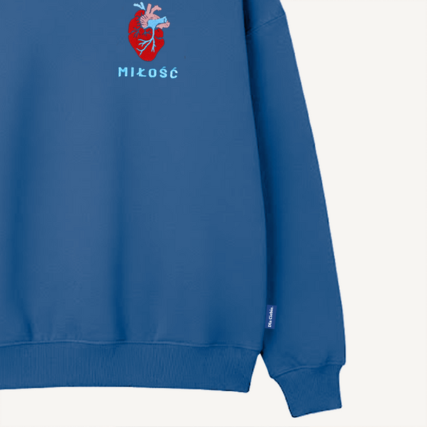 Bluza Miłość Niebieska