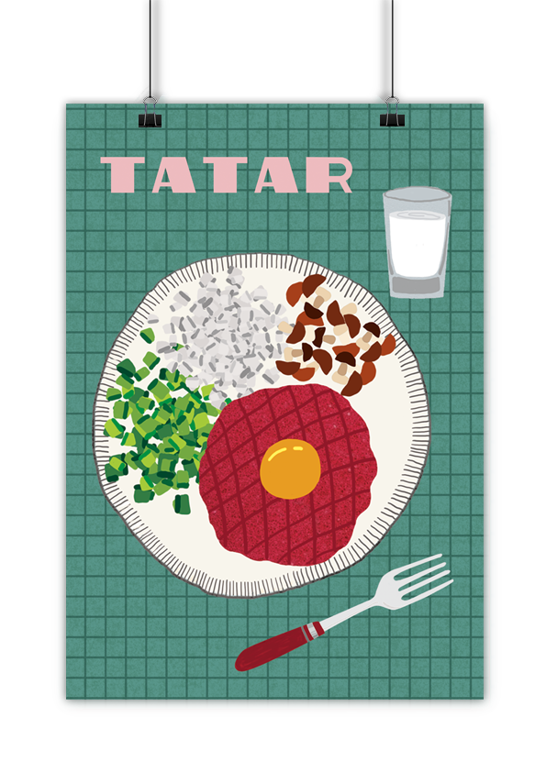 Plakat Tatar 50x70